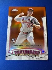 2025 Topps Chrome Youthquake Michael McGreevy #YQ-38 card