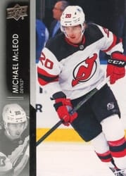 2021-22 Upper Deck Base Set Michael McLeod #357 card