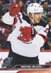 2023-24 Upper Deck Base Set Michael McLeod #111 card