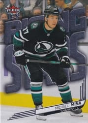 2025-26 Fleer Ultra Rising Stars Michael Misa #RS-23 card