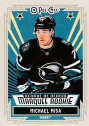 2025-26 O-Pee-Chee Base Retro Michael Misa #597 card