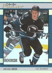 2025-26 O-Pee-Chee OPC Premier Michael Misa #P-100 card