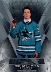 2025-26 Upper Deck Black Diamond Base Set Michael Misa #BDB-MI card