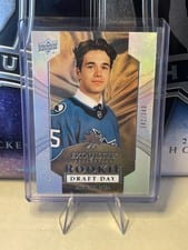 2025-26 Upper Deck Black Diamond Exquisite Rookie Draft Day Michael Misa #RDD-MM card