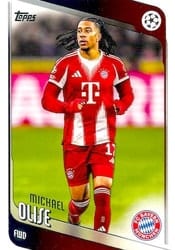 2025-26 Topps UEFA Club Competitions Base Set Michael Olise #4 card