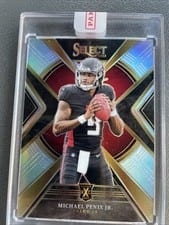 2023 Panini Select 2024 XRC Prizm Michael Penix Jr. #504 card