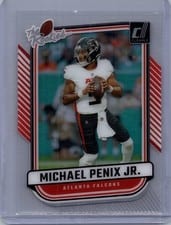 2024 Clearly Donruss The Rookies Michael Penix Jr. #9 card