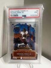 2024 Clearly Donruss Uptowns Michael Penix Jr. #8 card