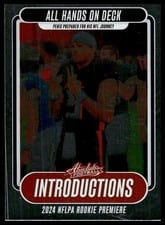 2024 Panini Absolute Introductions Michael Penix Jr. #I-MPJ card