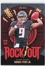 2024 Panini Absolute Rock Out Michael Penix Jr. #RO-MPJ card