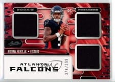 2024 Panini Absolute Rookie Premiere Materials Michael Penix Jr. #RPM-MPJ card