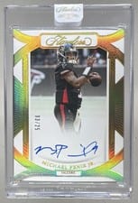 2024 Panini Flawless Rookie Frame Signatures Michael Penix Jr. #9 card
