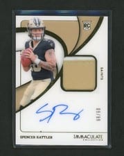 2024 Panini Flawless Rookie Patch Autographs Michael Penix Jr. #2 card