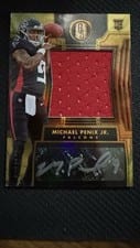 2024 Panini Gold Standard Rookie Jersey Autographs Jumbo Michael Penix Jr. #243 card