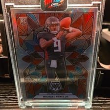 Michael Penix Jr. 2024 Panini Mosaic Stained Glass #SG-24