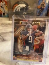 2024 Panini Obsidian Embers Michael Penix Jr. #5 card