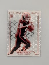 2024 Panini Phoenix Contours Michael Penix Jr. #CON-MPJ card