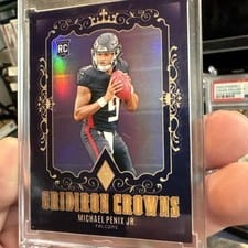 2024 Panini Phoenix Gridiron Crowns Michael Penix Jr. #GC-MPJ card