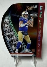 2024 Panini Prestige Human Highlight Film Michael Penix Jr. #1 card