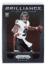 2024 Panini Prizm Deca Brilliance Michael Penix Jr. #1 card