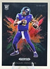 2024 Panini Prizm Draft Picks Color Blast Michael Penix Jr. #2 card