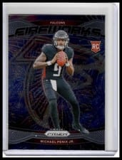 2024 Panini Prizm Fireworks Michael Penix Jr. #16 card
