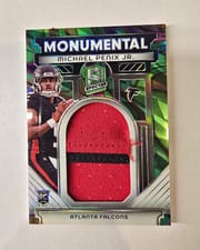 2024 Panini Spectra Monumental Memorabilia Michael Penix Jr. #MM-MPJ card