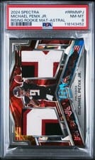 2024 Panini Spectra Rising Rookie Materials Michael Penix Jr. #RRM-MPJ card