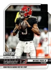 2025 Donruss Best of Instant Michael Penix Jr. #INS-MPJ card