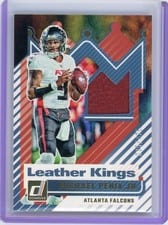 2025 Donruss Leather Kings Michael Penix Jr. #LK-MPJ card