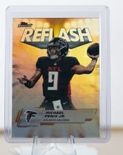 2025 Finest Reflash Michael Penix Jr. #RF-1 card