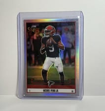 Michael Penix Jr. 2025 Panini Select Score Select Throwback card
