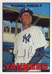 2016 Topps Heritage Base Set Michael Pineda #413 card