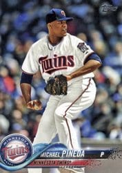 2018 Topps Base Set Michael Pineda #602 card