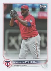 2022 Topps Mini Base Set Michael Pineda #189 card