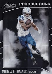 2020 Panini Absolute Introductions Michael Pittman Jr. #19 card