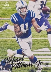 2020 Panini Chronicles Luminance Update Rookies Michael Pittman Jr #220 card