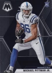 2020 Panini Mosaic Base Set Michael Pittman Jr #214 card