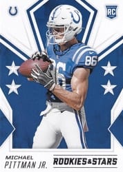 2020 Panini Rookies & Stars Base Set Michael Pittman Jr #126 card