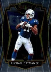 2020 Panini Select Base Set Michael Pittman Jr #162 card