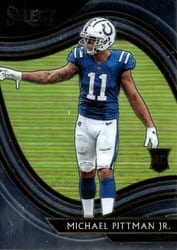 2020 Panini Select Base Set Michael Pittman Jr #362 card
