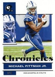 2021 Panini Chronicles Base Set Michael Pittman Jr. #42 card