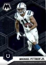 2021 Panini Mosaic Base Set Michael Pittman Jr. #93 card