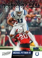 2022 Panini Prestige Highlight Reel Michael Pittman Jr #HR-20 card