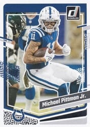 2023 Donruss Base Set Michael Pittman Jr. #129 card