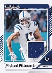 2024 Donruss Donruss Threads Michael Pittman Jr. #DTH-MPJ card