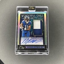 2024 Panini One Wonderful Ones Autographs Michael Pittman Jr. #367 card