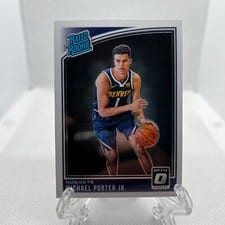 2018 Panini Donruss Optic Michael Porter Jr. Holo #182 card