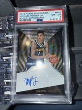 2018 Panini Revolution Rookie Autographs Michael Porter Jr. #MPJ card