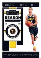 2019 Panini Contenders Michael Porter Jr. #78 card
